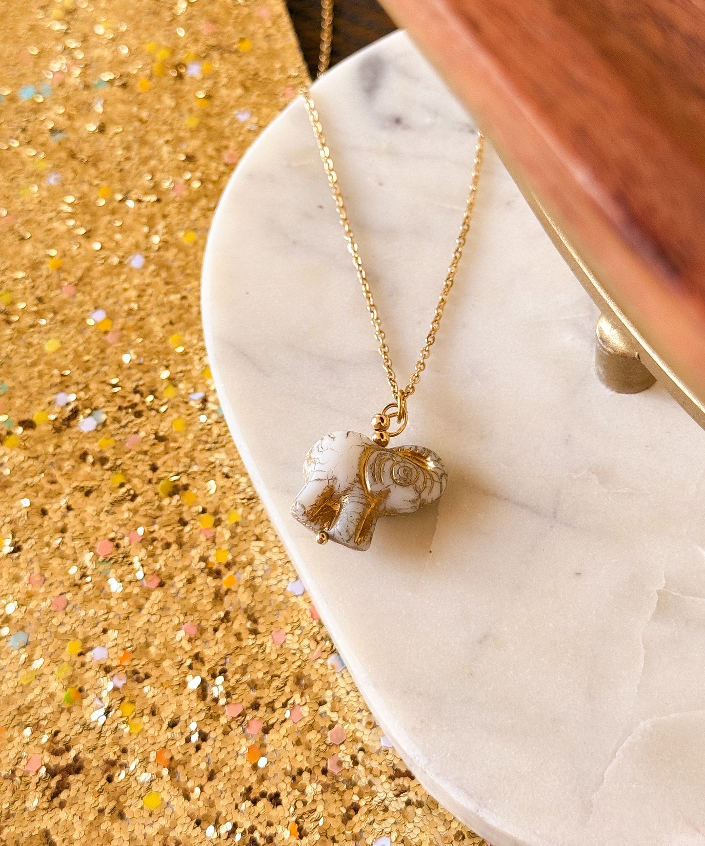 Gold elephant